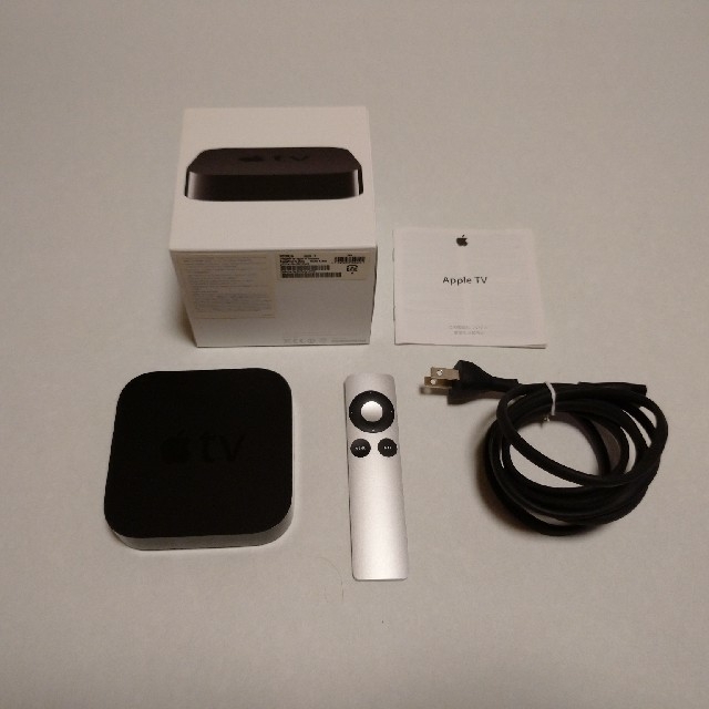Apple(アップル)のAppleTV 第3世代 MD199A/J Model A1469 スマホ/家電/カメラのテレビ/映像機器(その他)の商品写真
