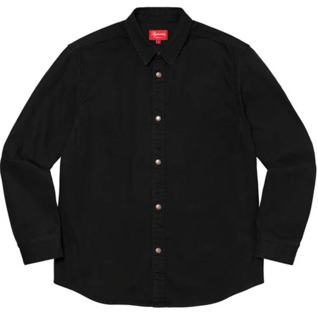 【定価以下】Supreme Logo Taping Work Shirt