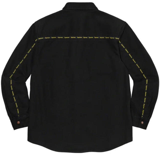 【定価以下】Supreme Logo Taping Work Shirt