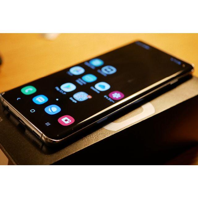 SAMSUNG(サムスン)の中古 GalaxyS10 楽天モバイル SM-G973C SIMフリー スマホ/家電/カメラのスマートフォン/携帯電話(スマートフォン本体)の商品写真