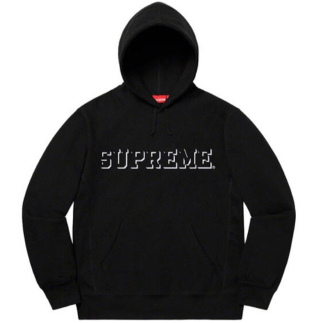 supreme Drop Shadow Hooded Sweatshirt