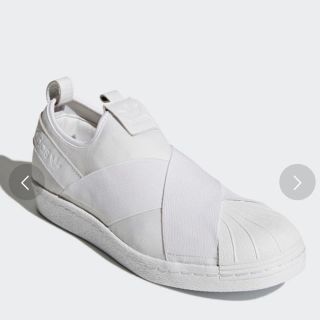 アディダス(adidas)のJJ様専用☆新品☆アディダス☆スリッポン☆ホワイト☆白(スニーカー)