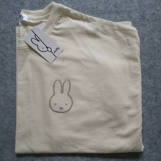［新品］ミッフィー miffy ロンティー 刺繍(Tシャツ(長袖/七分))