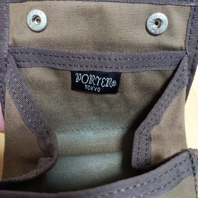 PORTER(ポーター)のポーター　コインケース　BOX型　キャメル メンズのファッション小物(コインケース/小銭入れ)の商品写真