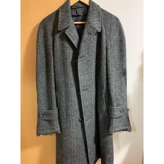 Harris Tweed - ハリスツイード コート 古着 Harris Tweed 70年代の