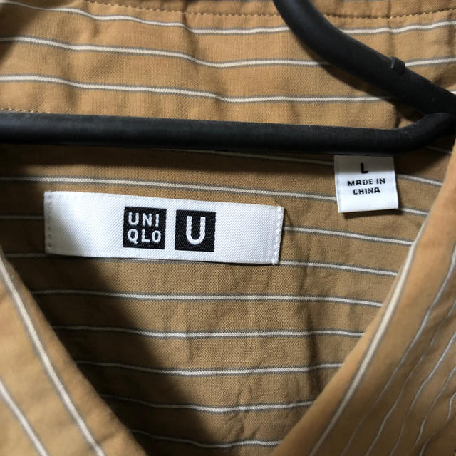 UNIQLO(ユニクロ)の【L】UNIQLO U ブロードストライプシャツ　ユニクロ　ユー　ルメール メンズのトップス(シャツ)の商品写真