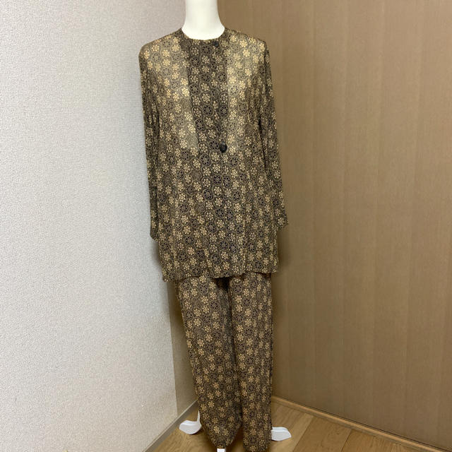 新品未使用 PURE SILK COLLECTION シルク セットアップ 絹-