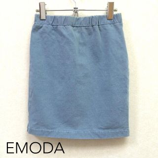 エモダ(EMODA)のエモダ★デニム風ミニスカート(ミニスカート)