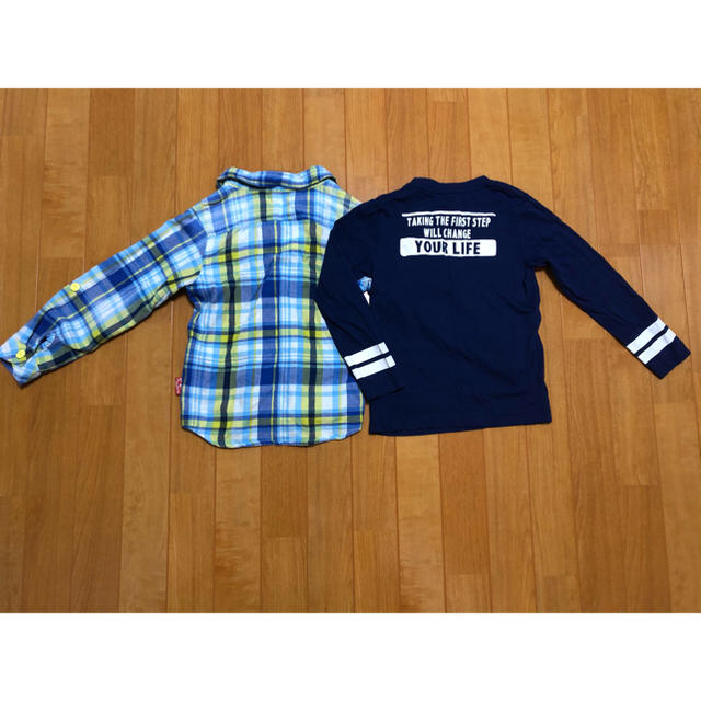 BREEZE(ブリーズ)の120cm♛JUNKSTORE&Bluemart 2点セット キッズ/ベビー/マタニティのキッズ服男の子用(90cm~)(Tシャツ/カットソー)の商品写真