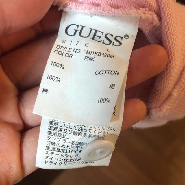 GUESS(ゲス)のGUESS ラガーシャツ メンズのトップス(Tシャツ/カットソー(七分/長袖))の商品写真