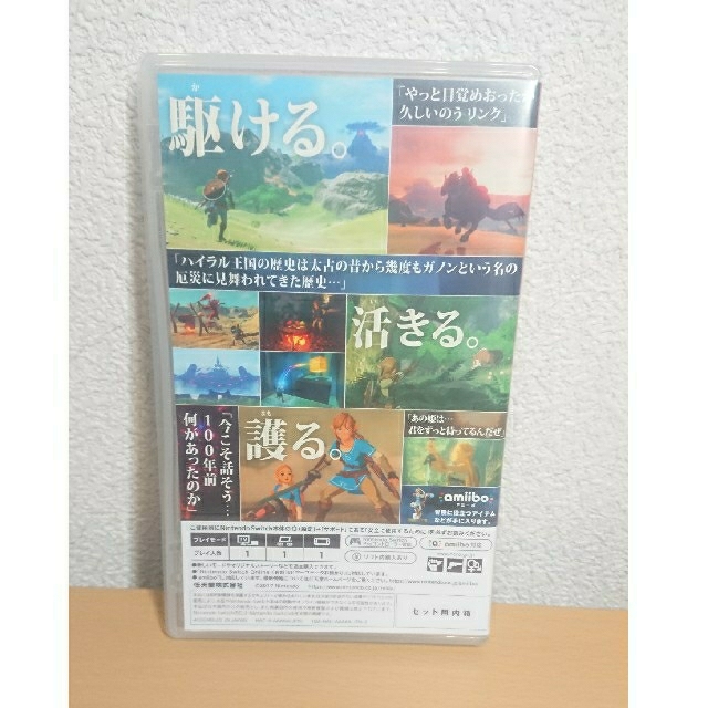 Nintendo Switch(ニンテンドースイッチ)のゼルダの伝説 ブレスオブザワイルド ニンテンドースイッチ ソフト エンタメ/ホビーのゲームソフト/ゲーム機本体(家庭用ゲームソフト)の商品写真