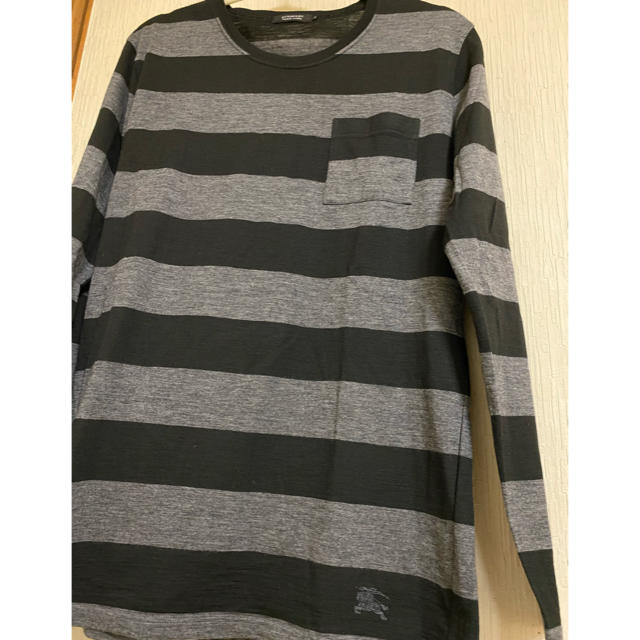 BURBERRY BLACK LABEL(バーバリーブラックレーベル)のバーバリーブラックレーベル　BURBERRY ロンT Tシャツ　長袖　美品 メンズのトップス(Tシャツ/カットソー(七分/長袖))の商品写真