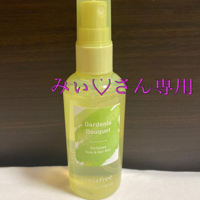 Innisfree(イニスフリー)の【innisfree】パフュームド　ボディ&ヘアミスト　ガーデニアブーケ コスメ/美容の香水(香水(女性用))の商品写真