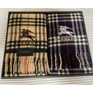 バーバリー(BURBERRY) ペア マフラー/ショール(レディース)の通販 3点