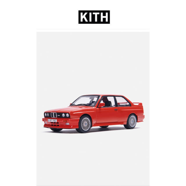 Kith×BMW E30 M3 18分の1 ダイキャストカー マンプロ