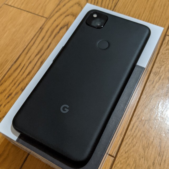 【simロック解除済】Pixel4a-SoftBank-利用制限○