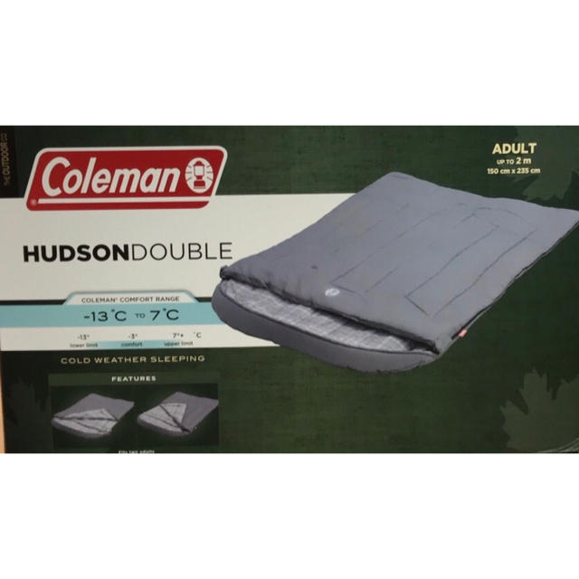 匿名配送】コールマン ハドソンダブル COLEMAN2人用 寝袋 寝袋/寝具 匿名配送】コールマン ハドソンダブル COLEMAN2人用 寝袋 寝袋/寝具