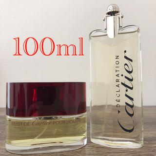 カルティエ(Cartier)のカルティエ デクラレーション マストプールオムドカルティエ セット 大容量 レア(香水(男性用))
