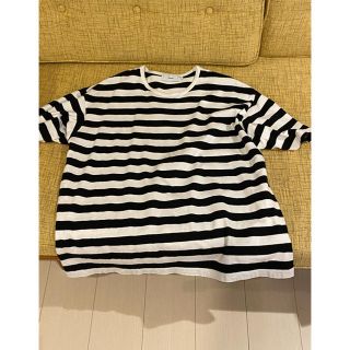 コモリ(COMOLI)のgraphpaper Border S/S Tee(Tシャツ/カットソー(半袖/袖なし))