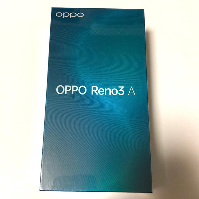 『新品未開封』OPPO Reno3 A ホワイト SIMフリー