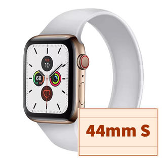 Apple Watch ソロループバンド　ホワイト　44mm S(その他)