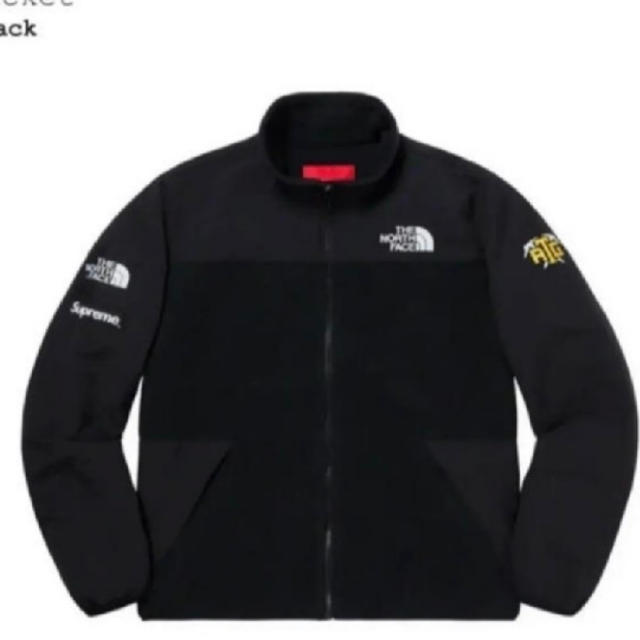 supreme tnf rtg fleece jacket  Sサイズ　黒