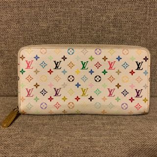 ルイヴィトン(LOUIS VUITTON)のルイヴィトン マルチカラー 長財布 ラウンドファスナー LV 正規品(長財布)