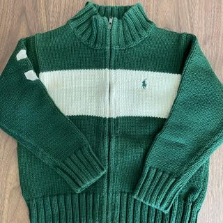 ポロラルフローレン(POLO RALPH LAUREN)のポロラルフローレ　フルジッパーカーディガン　100(カーディガン)