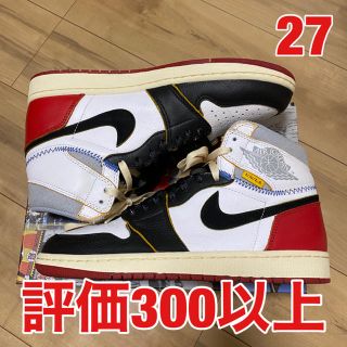 ナイキ(NIKE)のUnion Air Jordan 1 Retro High Black Toe(スニーカー)