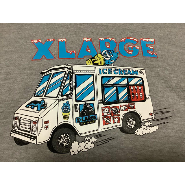 XLARGE(エクストララージ)の値下げ不可　エクストララージ  XLARGE アイスクリーム　パーカー メンズのトップス(パーカー)の商品写真