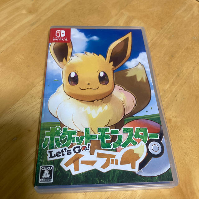 ポケモン(ポケモン)のポケットモンスター Let’s Go！ イーブイ Switch エンタメ/ホビーのゲームソフト/ゲーム機本体(家庭用ゲームソフト)の商品写真