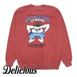 【極美品】Delicious KISS ME PRINT スウェット(スウェット)