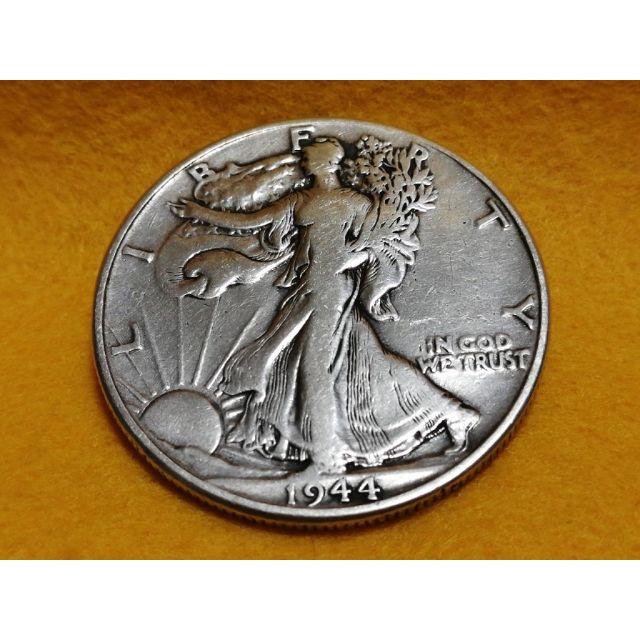 アメリカ ウォーキング・リバティ イーグル 50セント 銀貨 ハーフ