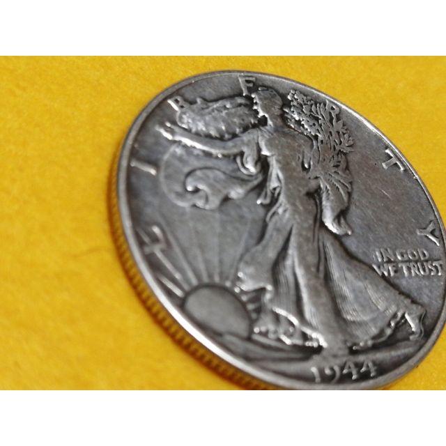 アメリカ ウォーキング・リバティ イーグル 50セント 銀貨 ハーフ