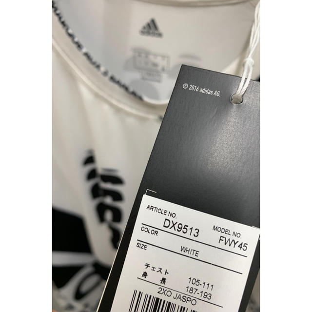 adidas(アディダス)の【新品未使用】adidas トレーニングTシャツ（2XO） メンズのトップス(Tシャツ/カットソー(半袖/袖なし))の商品写真