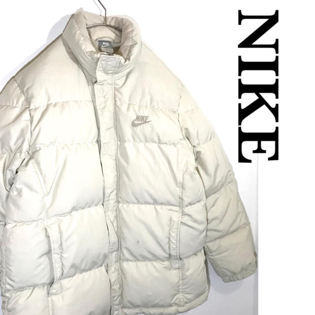 NIKE - NIKE ナイキ ダウンジャケット 白の通販 by Takers_store 