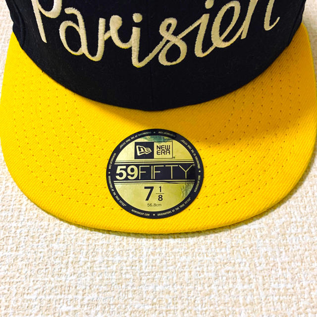 MAISON KITSUNE'(メゾンキツネ)のMAISON KISUNE’ PARISIEN NEW ERA CAP メンズの帽子(キャップ)の商品写真