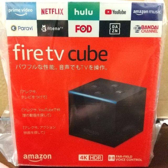 【新品未開封】Fire TV Cube 4K/HDR対応