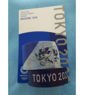 幻の2020東京オリンピックグッズ・マスキングテープ（ブルー）(記念品/関連グッズ)