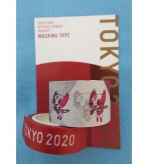 2020東京パラリンピックグッズ・マスキングテープ（レッド）(記念品/関連グッズ)