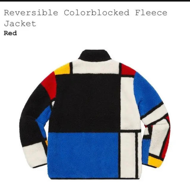 メンズXL Reversible Colorblocked Fleece Jacket