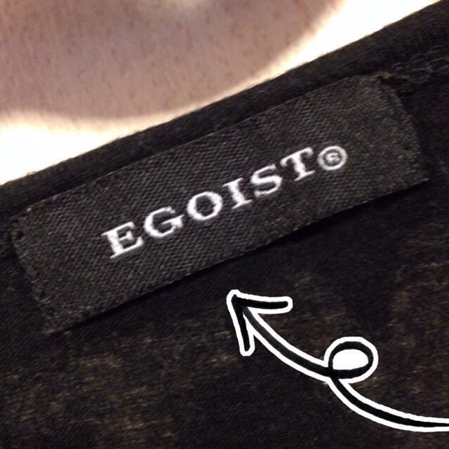 EGOIST(エゴイスト)のEGOIST long Tシャツワンピ レディースのワンピース(ひざ丈ワンピース)の商品写真