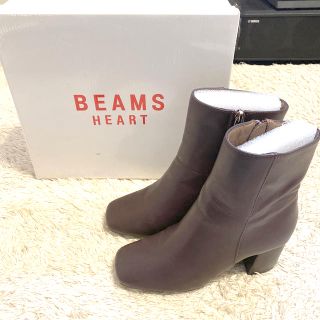 ビームス(BEAMS)のBEAMS HEART スクエアショートブーツ♡(ブーツ)