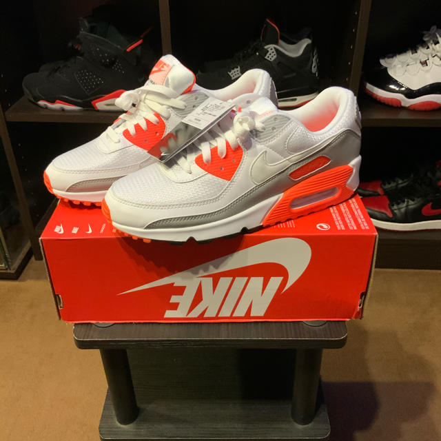 新品　NIKE AIR MAX90 オレンジ エアマックス90 26.5cm