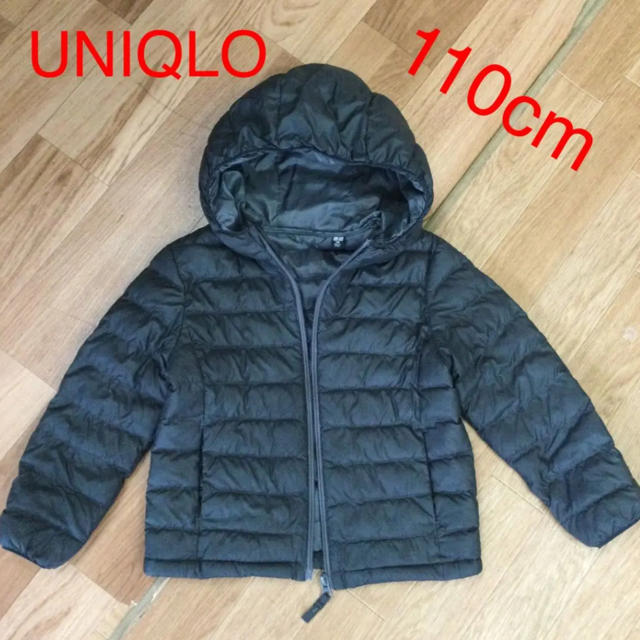 UNIQLO(ユニクロ)のUNIQLO ユニクロ ライトウォームパデットジャケット 110 キッズ/ベビー/マタニティのキッズ服男の子用(90cm~)(ジャケット/上着)の商品写真