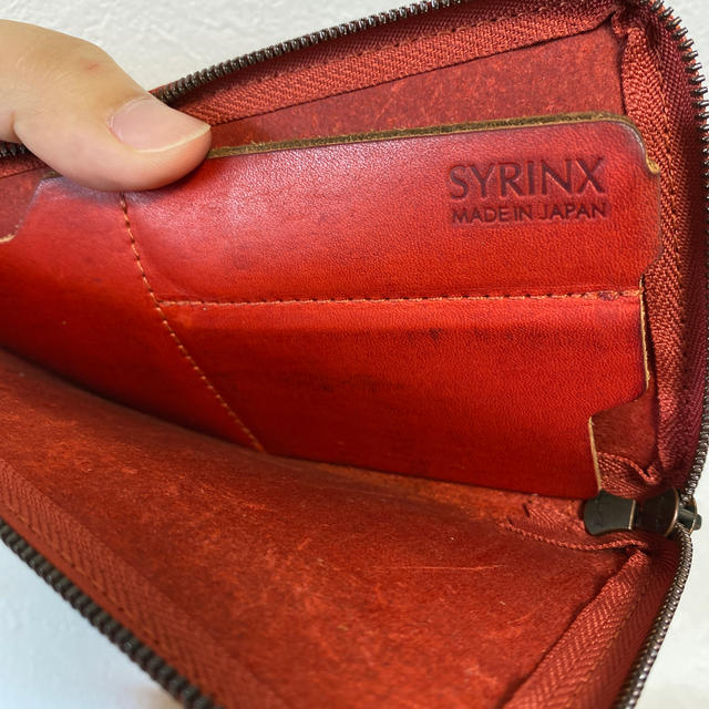 SYRINX HITOE L-zip L メンズのファッション小物(長財布)の商品写真