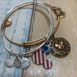 ディズニー(Disney)の最終値下げAlex and ani カルフォルニアディズニー限定　アメリカ国旗(ブレスレット/バングル)