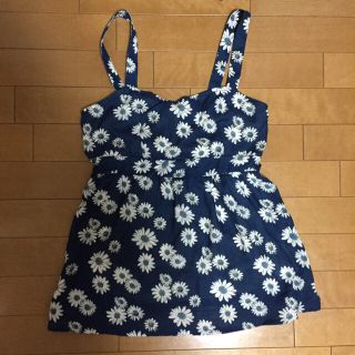 シマムラ(しまむら)の花柄 ビスチェ 新品(チュニック)