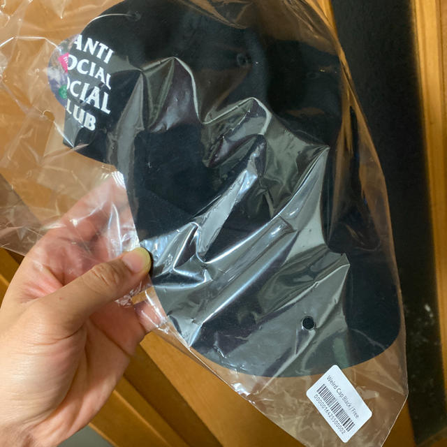 キャップ 帽子  Weird Cap Black ASSC メンズの帽子(キャップ)の商品写真