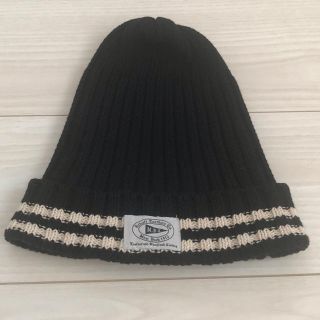 ショット(schott)の【SALE】Schott -ニット帽- ブラック×ホワイト(ニット帽/ビーニー)